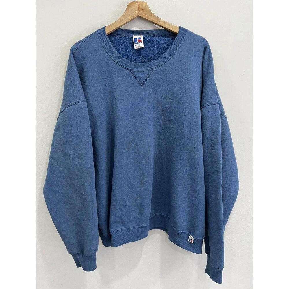 Vintage Russell Athletic Blank Sweater sweatshirt xxl
